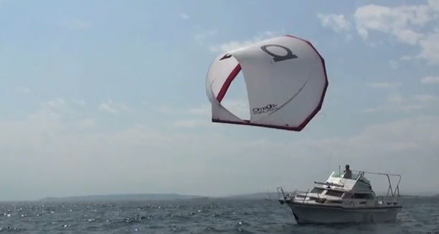A Cool Kite Sail For Power Boaters Boats Com