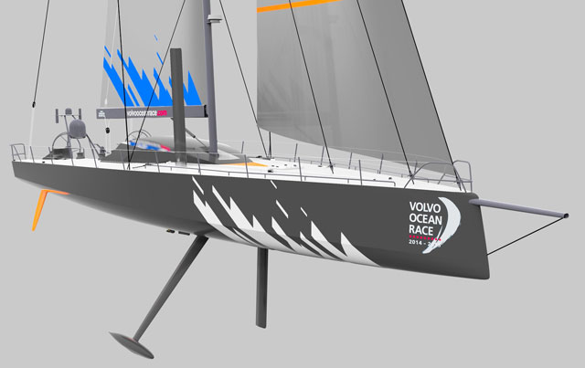 The new boat design that will be used for the next two editions of the 