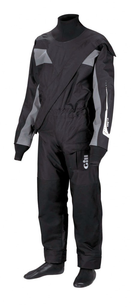 A regular leisure drysuit with front zip from Gill