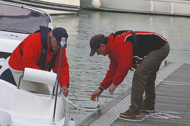 power boating knots: there are just a few important ones