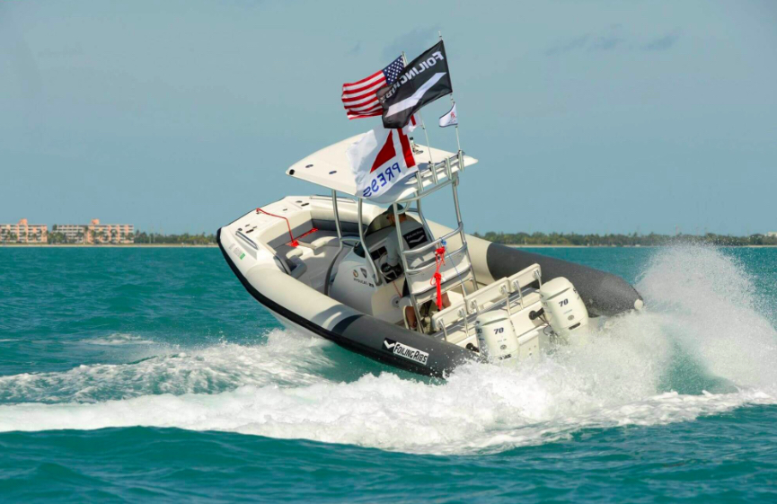 The 23 is the latest RIB from twin-hulled hydrofoil specialist, Hysucat