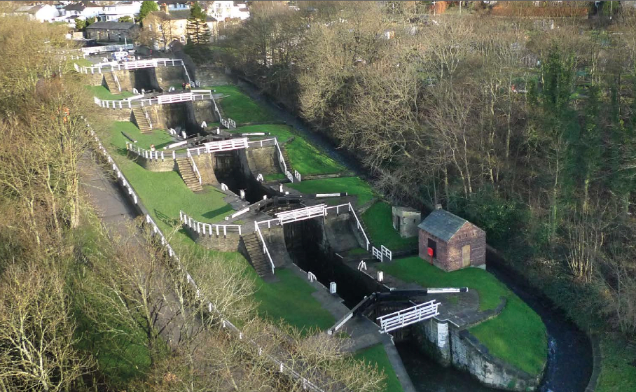 Bingley Five Rise: UK canal holiday destinations