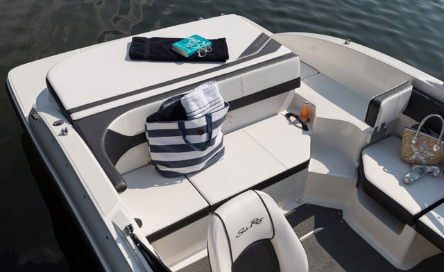 Seating for 11: Sea Ray 19 SPX