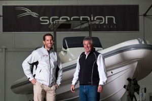 Scorpion RIBs partner Ben Ainslie Racing for America’s Cup World Series