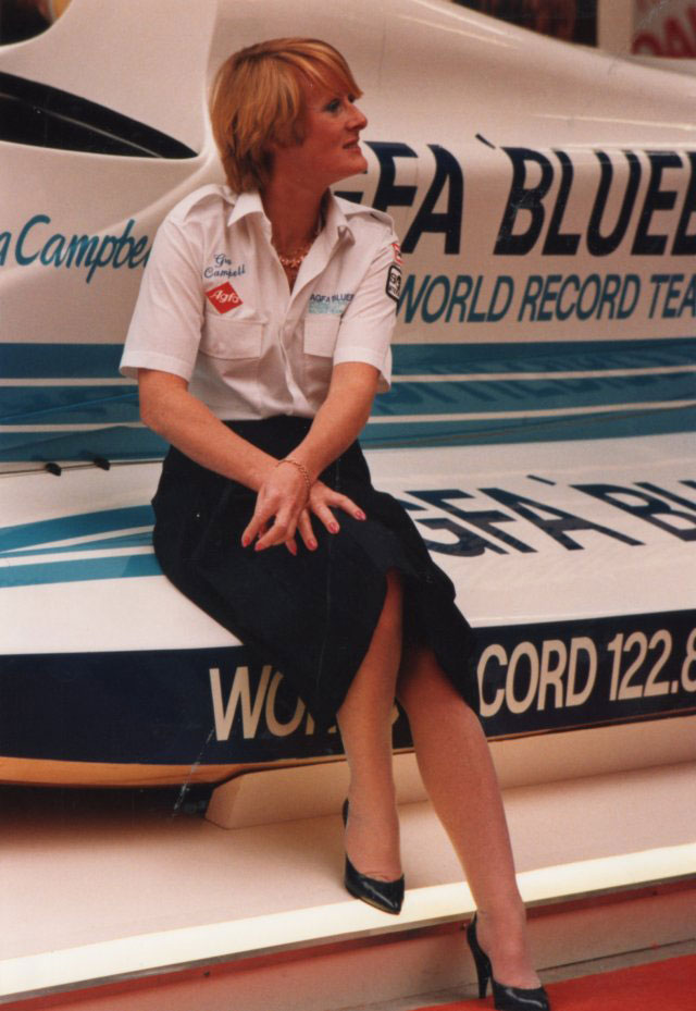 Great powerboating ladies: Gina Campbell