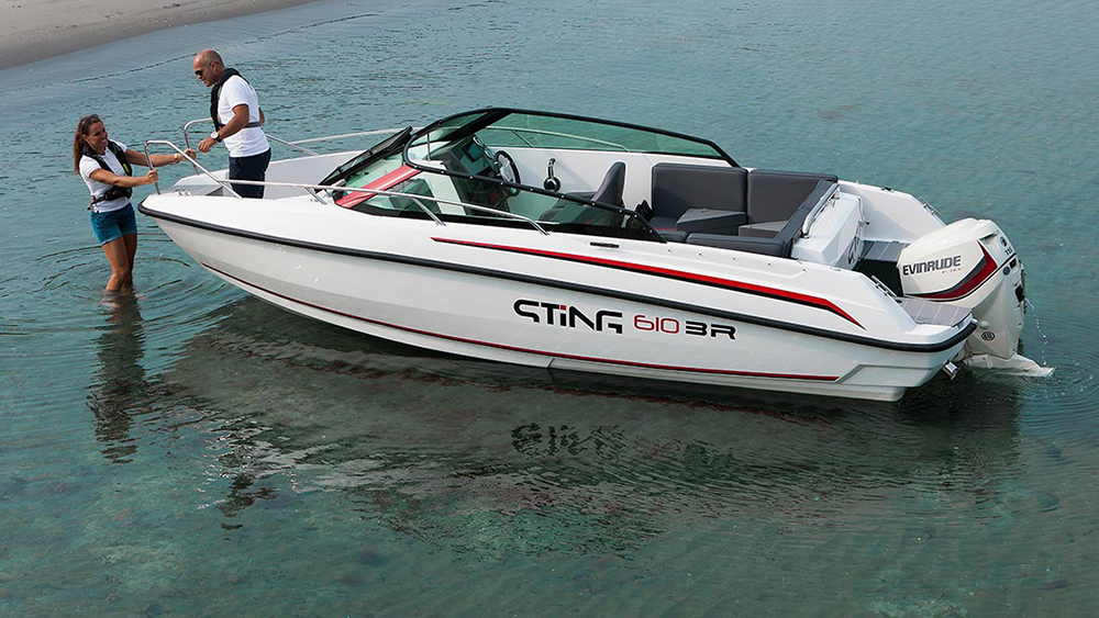 Sting 610 doesn't feel like a budget boat