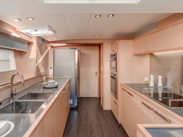Galley location: Lagoon 630 review