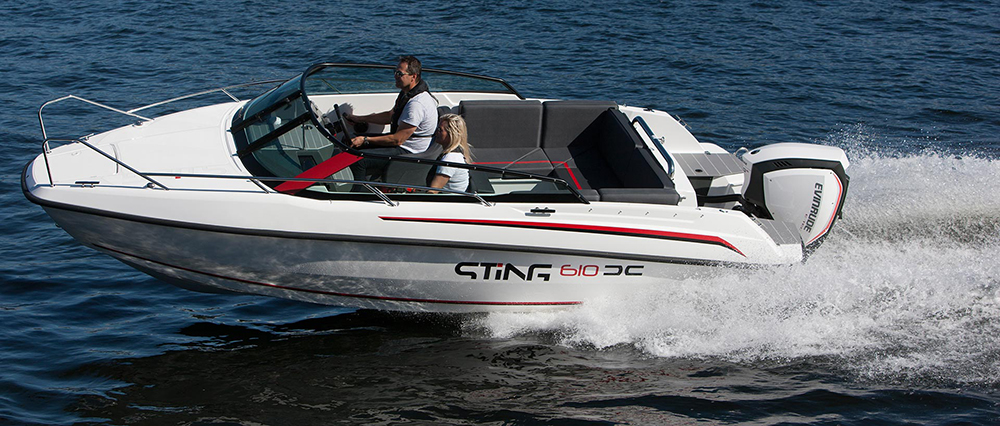 20-foot powerboats Sting