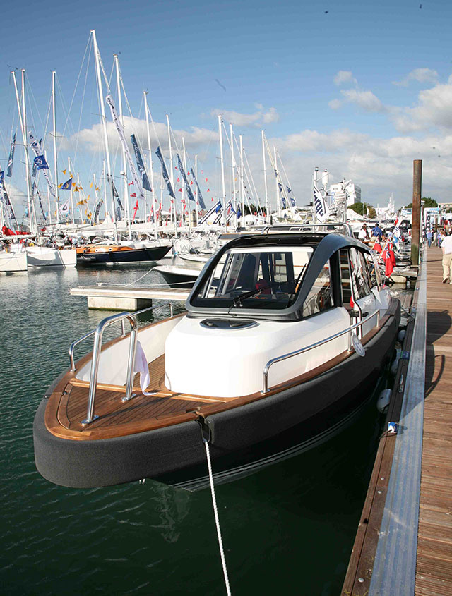 The 'Try a Boat' scheme at the Southampton Boat Show is extremely popular.