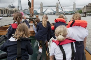 Thames trip for Kent kids