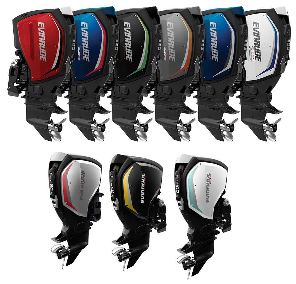 Outboard engines: Evinrude G2 line-up