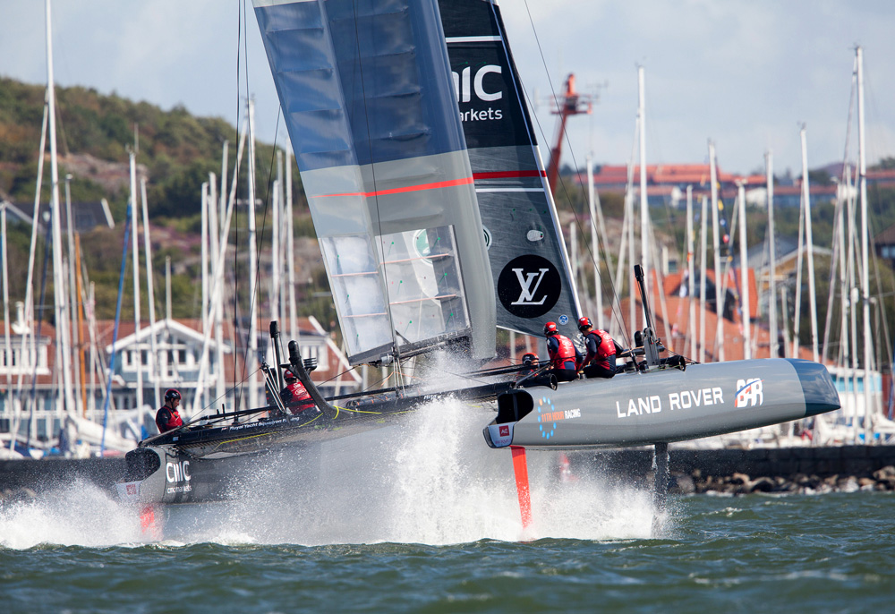 America's Cup World Series action.