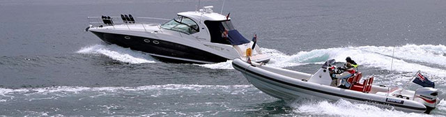 Power boats of all sizes