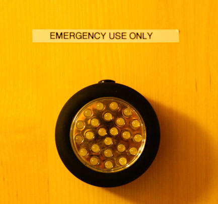 LEDs are ideal for emergency lighting