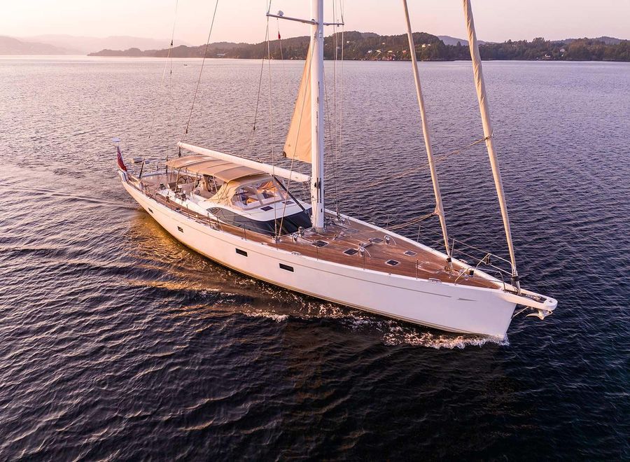 Oyster Yachts are a favourite for blue water cruisers.