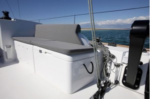 Dufour 36 removable cockpit boxes