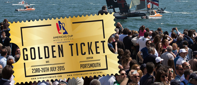 Tickets for the America's Cup World Series visit to Portsmouth are selling fast. Photo ACEA/Gilles Martin-Raget.