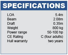 Sea Champion 18 Specifications
