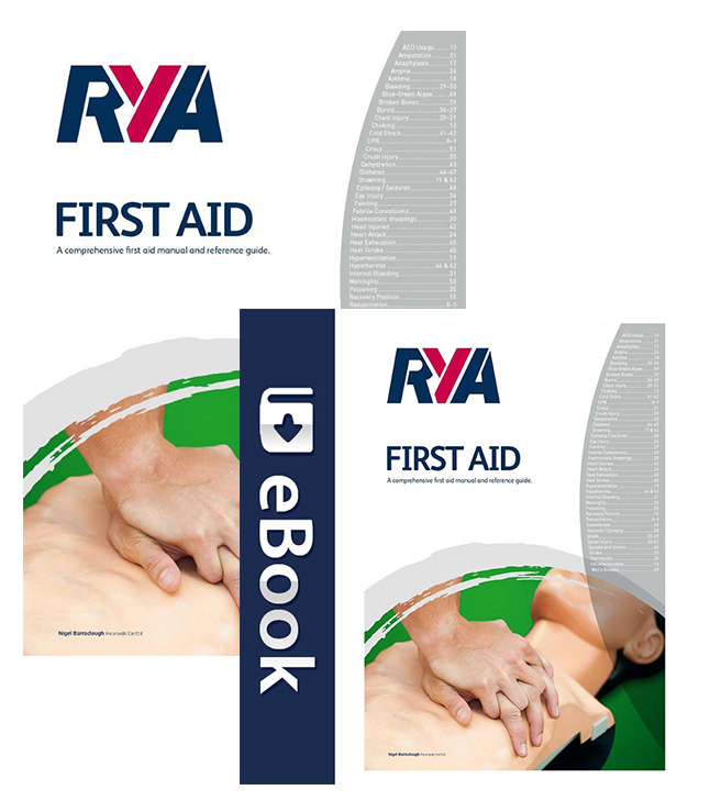 The RYA has launched a First Aid book that specifically caters for the needs of boaters. 