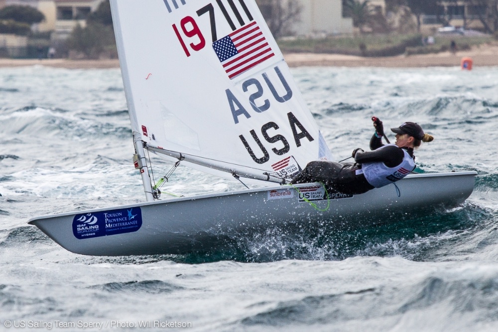 US Olympic sailing: Paige Railey - Laser Radial