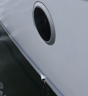 boat exhaust placement
