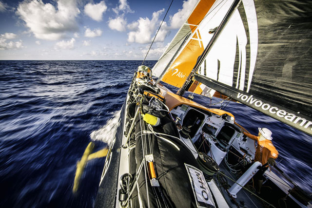 Light conditions on leg 2: Volvo Ocean Race images