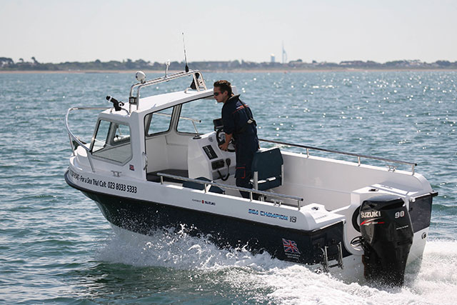 Sea Champion 18 Fisher: compact and effective