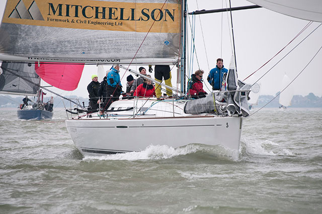 Cool conditions for Warsash Spring Series