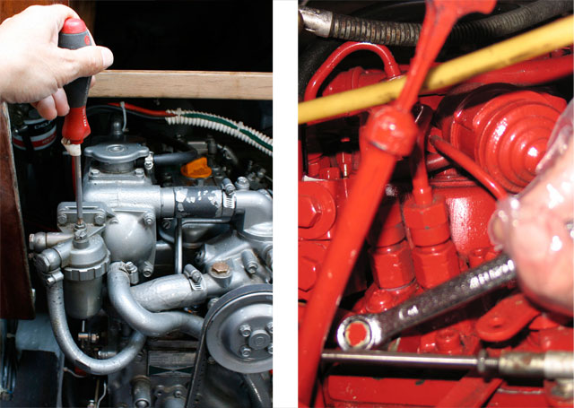 Diesel engine repairs: fuel, air, starting, wiring