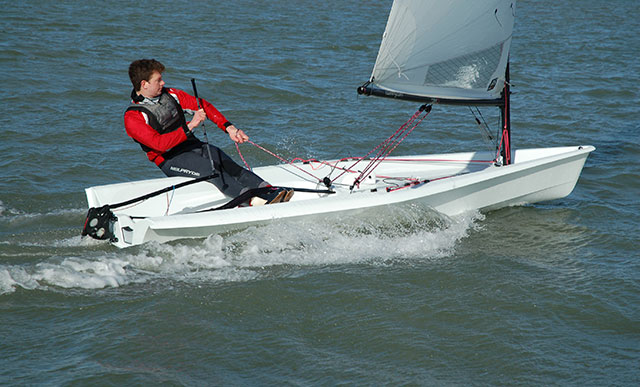 tech dinghy sailboat