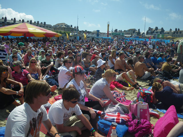 Weymouth: Olympic sailing from the beach