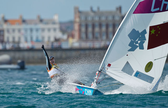 Olympic sailing wins for China and Australia