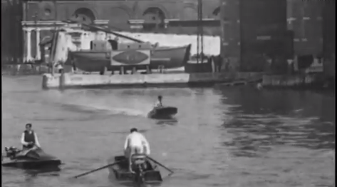 1920s historic motor boat race video