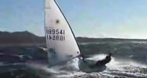 Extreme dinghy sailing: caught on camera
