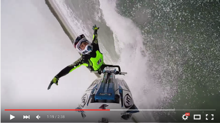 Mark Gomez films epic jet ski freeride session